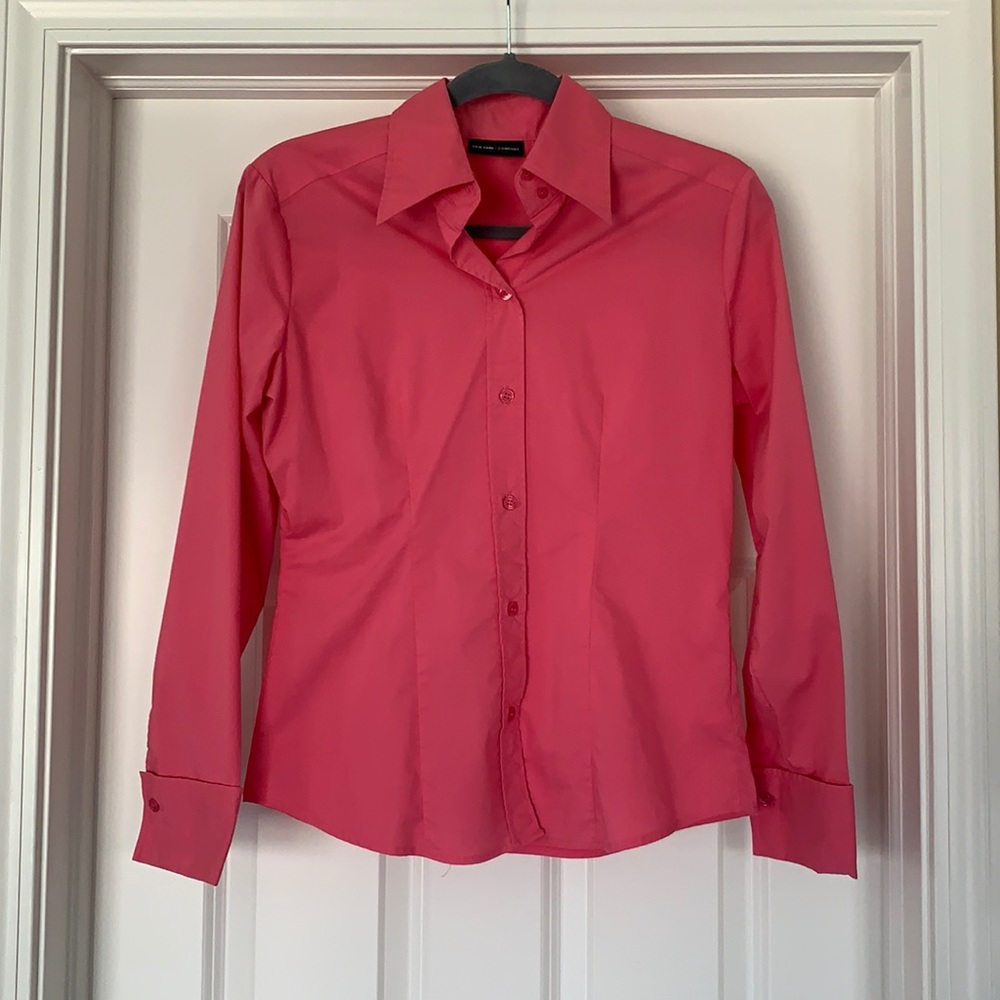 New York & Company Button Down Blouse